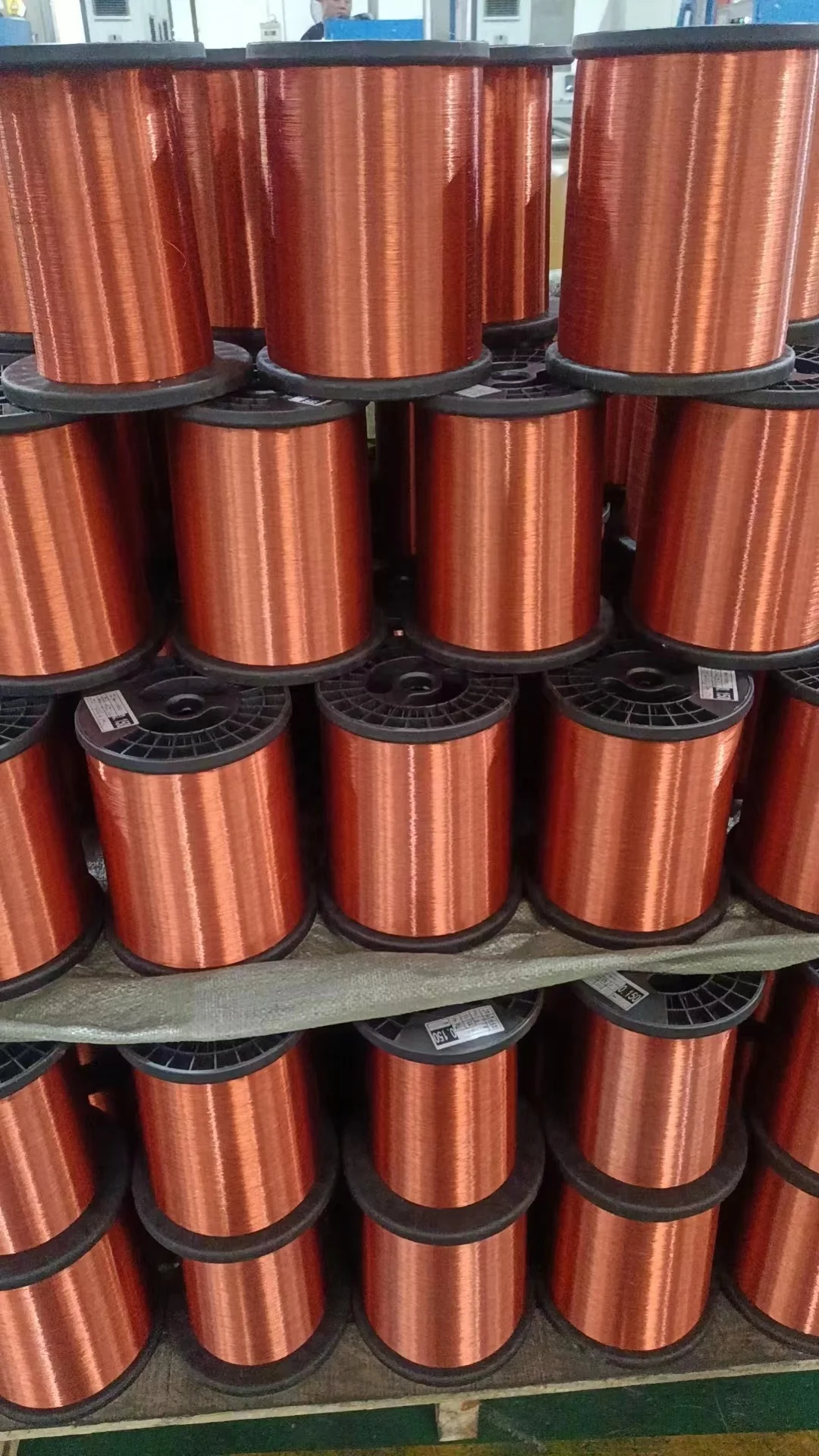 Customized 1EIW/180 SWG 22-29 Enameled Aluminium Winding Wire for motors, transformer 0.36mm 2.3mm 4.5mm