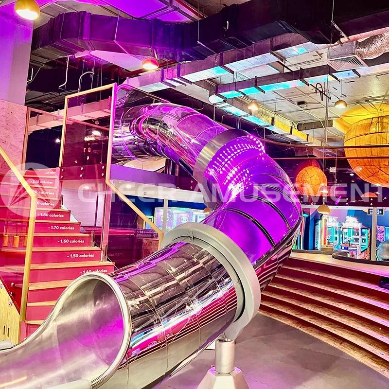 Indoor Playground Ninja Sports Complex Indoor Adventure Park with Bull Ride by Cheer Amusement