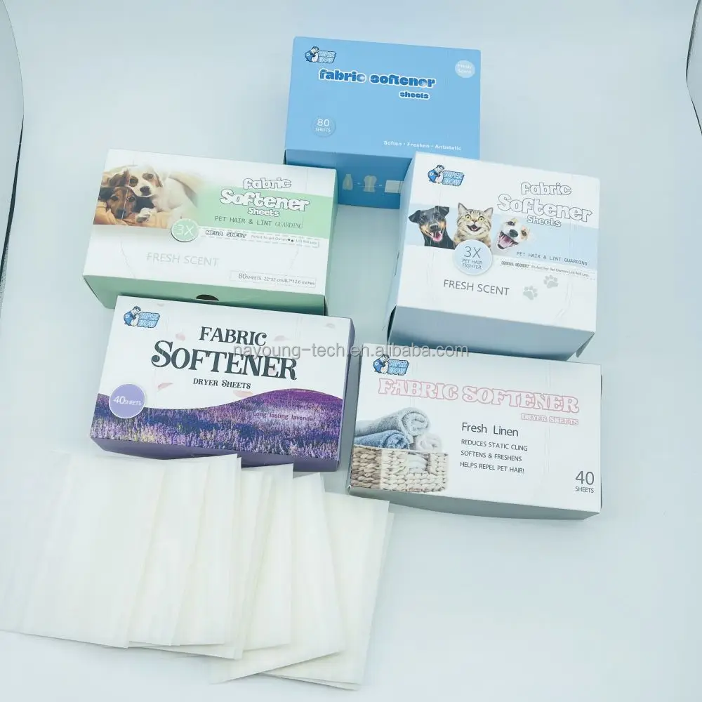 Основные серии сушильная машина, листы из неопреновой резины смягчитель для белья листы безопасно для всех видов тканей и сушилки