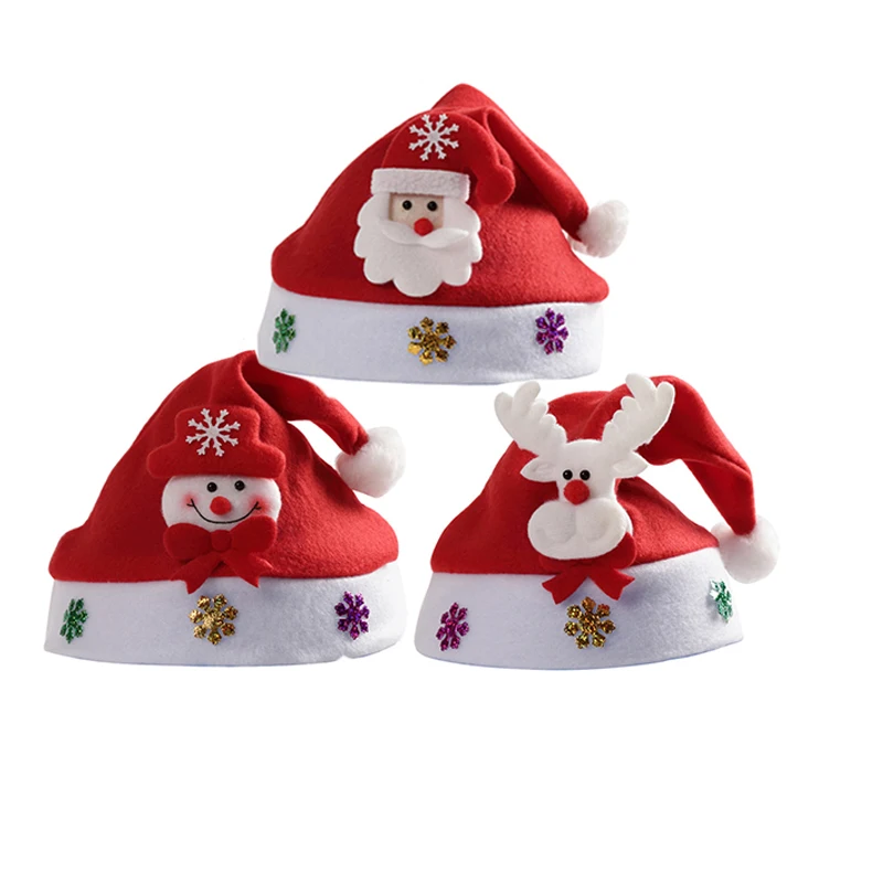 
Christmas Decoration Supplies Funy Mini Christmas Hat RED Hat 