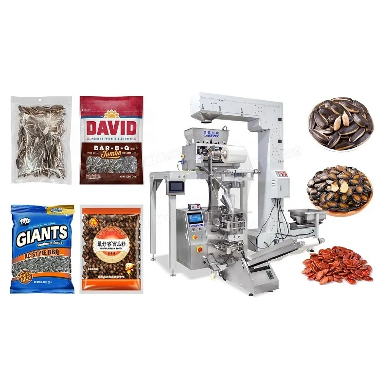 Hot Selling For Sugar Seasonings Melon Sunflower Seed Sachets Packaging Packing Machine