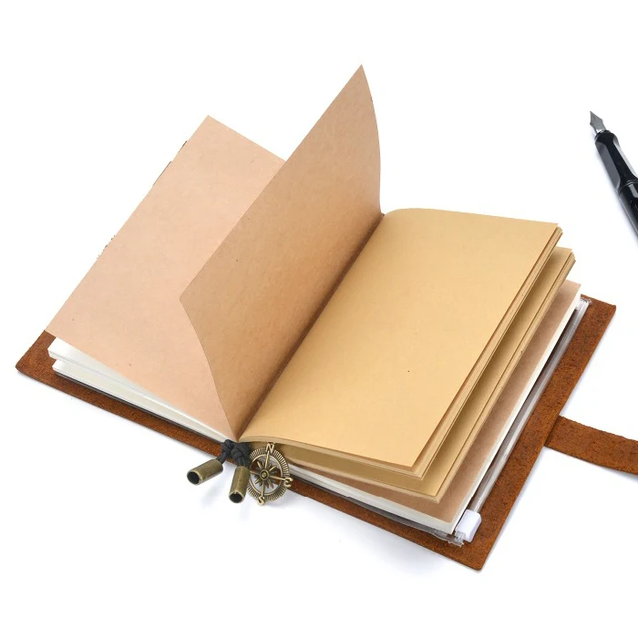 High Quality Custom Genuine Crazy Custom Leather Journal Notebook