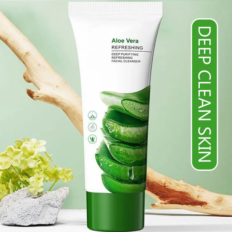 Private Label OEM Afcare Skin Care Amino Acid Face Wash Facial Cleanser