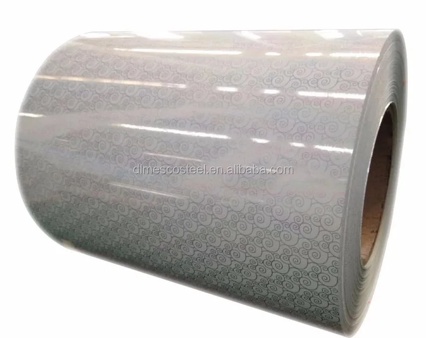 PVC/PET VCM Laminated Galvanized steel coil for Fridge/Liquor cabinet