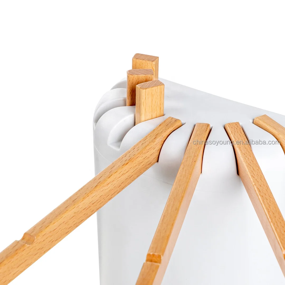 Алюминиевый настенный стеллаж для сушки одежды