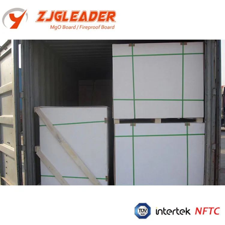 Excellent Strength Fireproof MGO  Board Fire Insulation Inner and Outer Wall Purification board