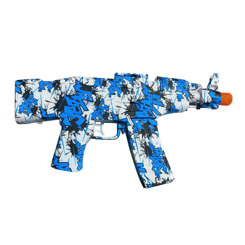 2022 New Ak47 Water Gel Beads Blaster Rifle Outdoor Toys Gel Water Ball Gun Bullet Gel Gun Blaster Electric Splatrball Toy Guns