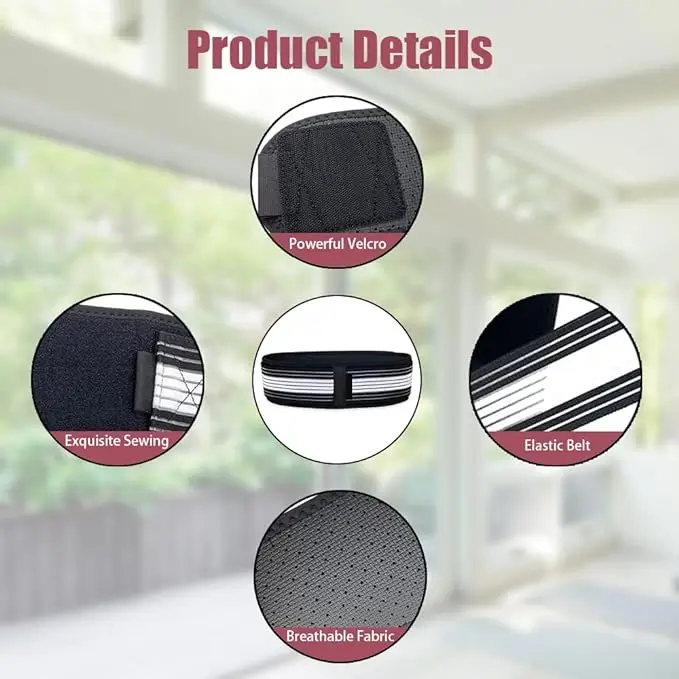 Sacroiliac Si Belt Support for Lower Back Joint Pelvic Hip and Sciatic Pain Maternity Pregnancy Support Belt Nerve Braces Pain