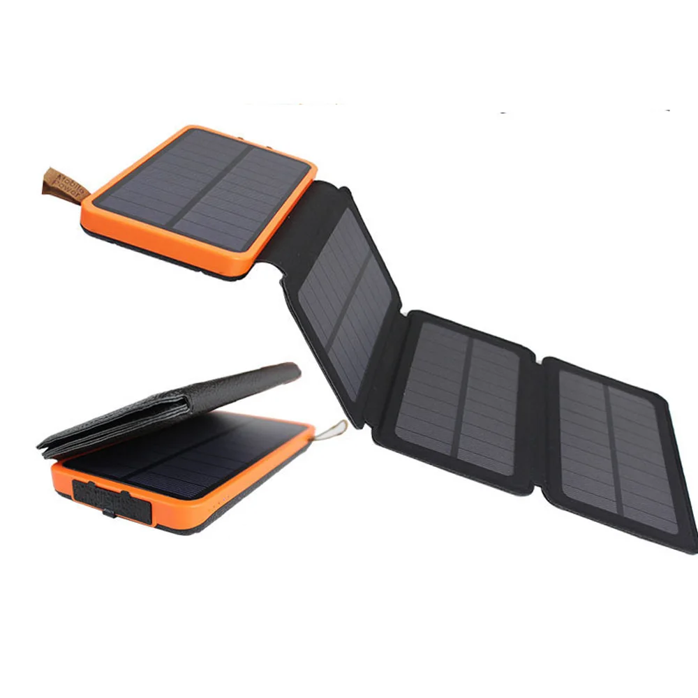50 000mah Foldable Mini Slim Solar Mobile Charger 50000mah Power Bank Solare Power Banks 50000 mah Fast Charging High Capacity