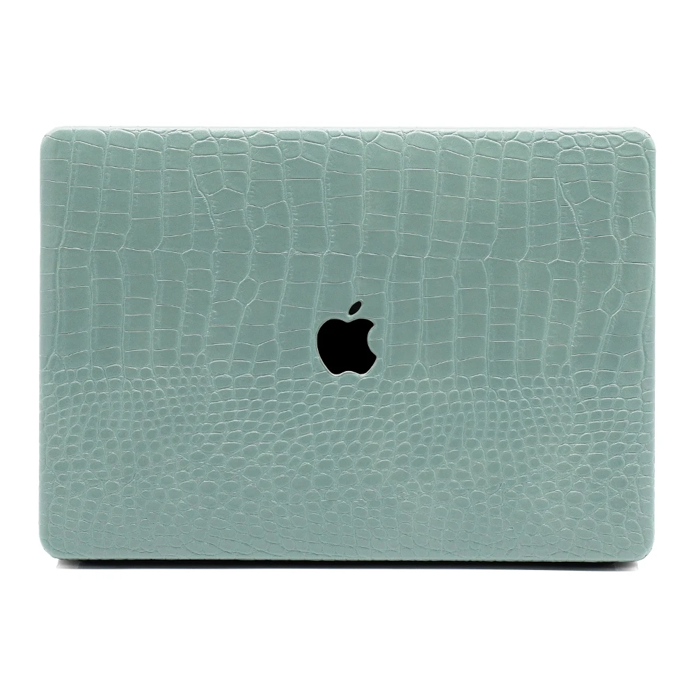 Шикарный flaux Крокодил PU раскладный Кожаный чехол Чехол для ноутбука Macbook Air 13 A2337 A2179 A1932 ноутбук кожный чехолдля марки
