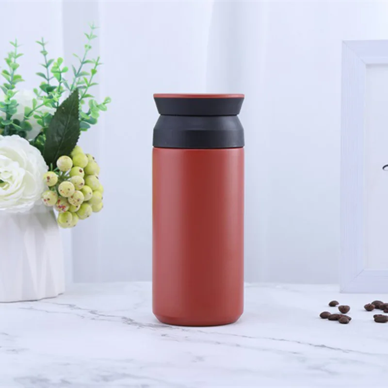 Stainless Steel Double Wall Vacuum Coffee Tumbler Mug With Infuser