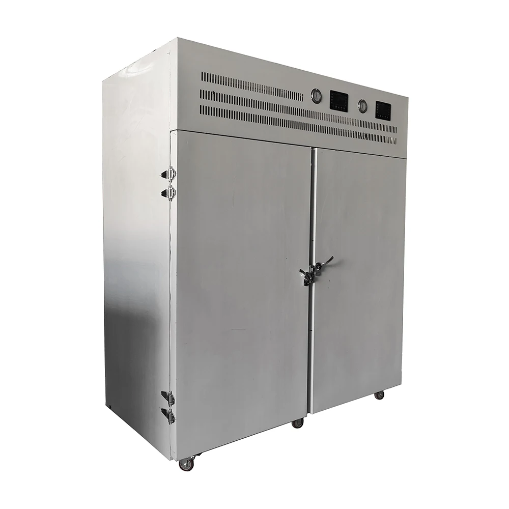 Double  Door Quick Freezing Machine 1000 KG Seafood Fish IQF Industrial Blast Freezer Machine For Sale