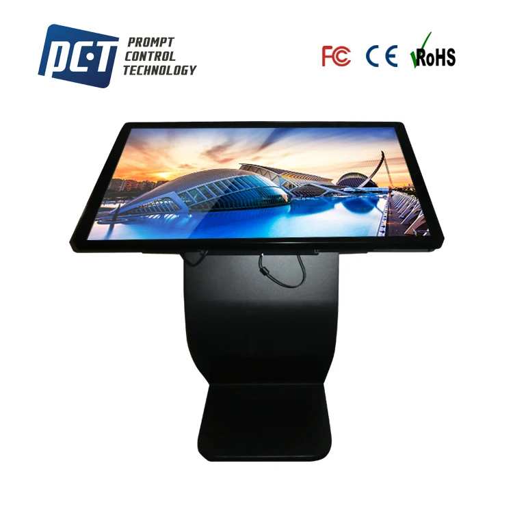 43 "торговый центр ЖК рекламного игрока сенсорный экран компьютер все в одном стенде киоск