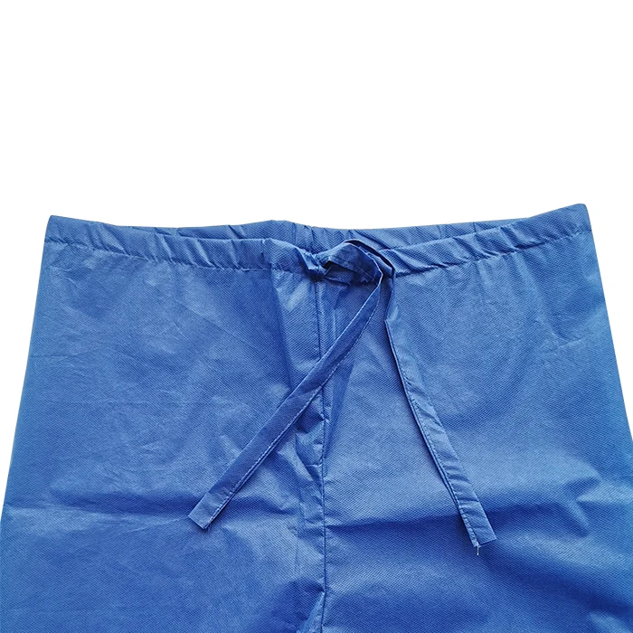 HOT! Disposable medical SMS Patient Pajamas for Men