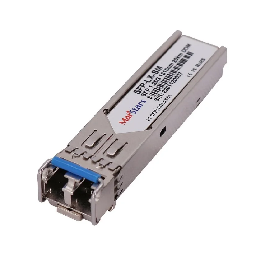 oem/odm logo Industrial Grade -40-85C SFP 1.25G 1310nm Duplex 10km 20km SFP 1G Transceiver