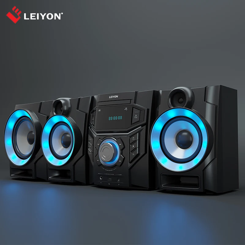 400 watt 2.1ch high power speaker digital amplifier with flash led light