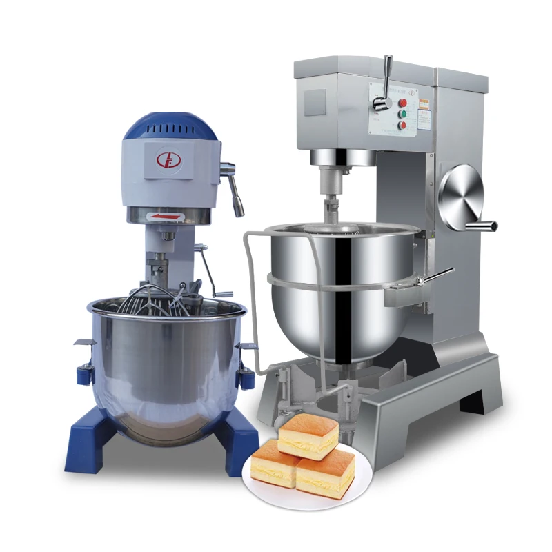 Batidora Industrial Commercial 10l 20l 30l 60l 80l Kitchen Stand Planetary Food Batter Bread Dough Cake Mixer Machine For Bakery