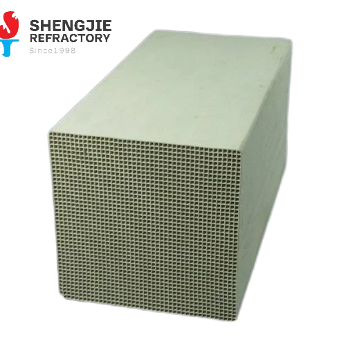 Shengjie Refractory Cordierite Mullite high quality   cordierite mullite refractory plate for Glass furnace