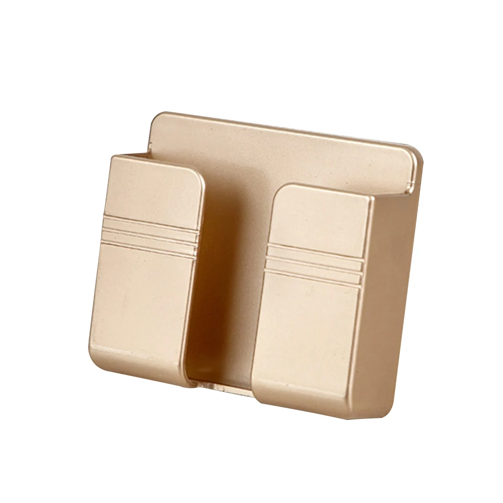 Wholesale Wall Mounted Organizer Storage Rack Air Conditioner TV Remote Control Storage Boxes Mobile Phone Charging Stand Holder