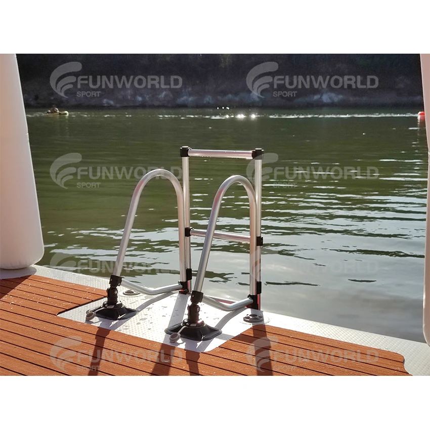 Factory direct OEM/ODM Design Leisure Drop Stitch Inflatable Floating Air Dock
