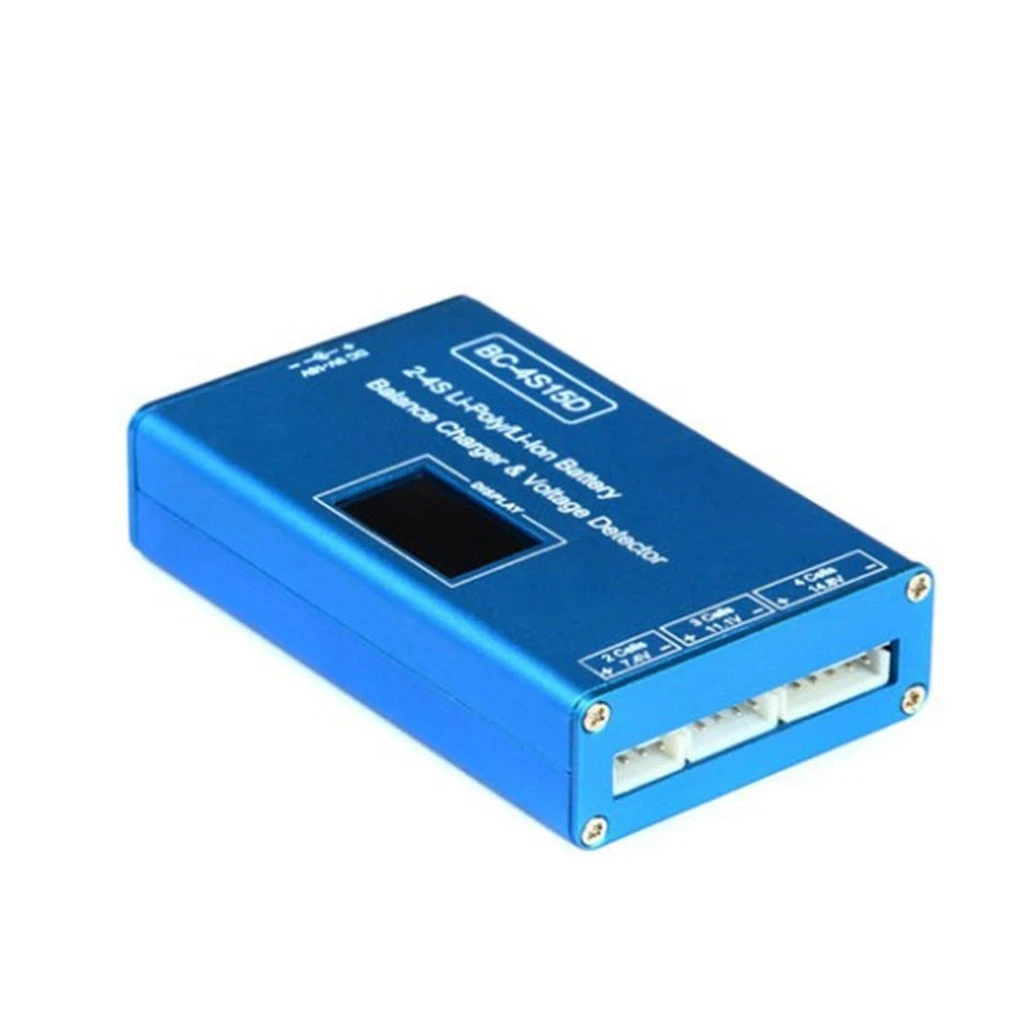 Детектор напряжения ЖК-дисплей с цифровым дисплеем BC-4S15D литий зарядный адаптер батареи Lipo баланс зарядное устройство для RC