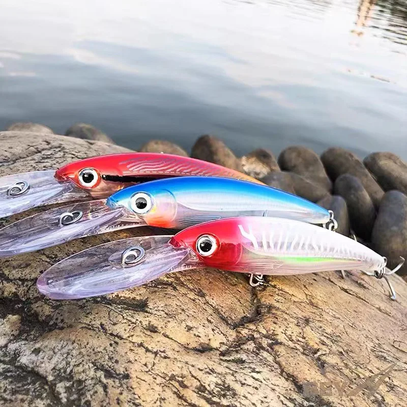 Hot Selling140mm 46.7g Hard High Quality Swim Bait Sinking  spanish mackerel Minnow Fishing Lure