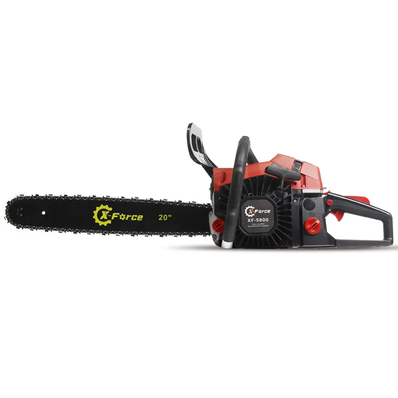 5800 Professional Gasoline Chainsaw 58CC Petrol Chain Saw With 2 Stroke Engine Gas Powered Cordless Chain Saw
