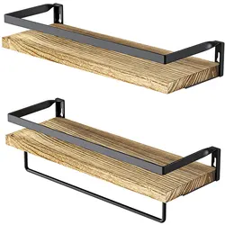 Shelf Bracket Heavy Duty DIY Open Shelving Hardware Included Rustic Iron Metal Scaffold Black Wall Floating Shelf Brackets