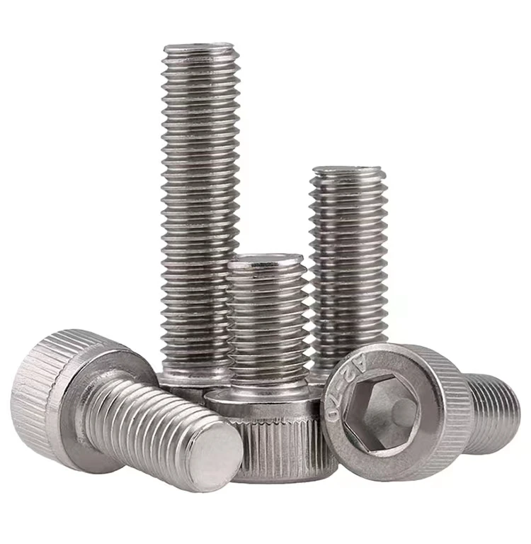 Din 912 Stainless Steel Allen key bolt Hex Socket Screws A2 Ss304 Ss316 Hexagon Socket Head Cup Screw