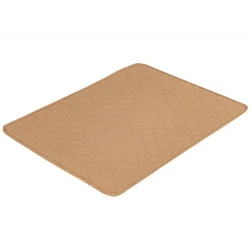 wholesale custom size washable puppy pee training mats dog cat pet absorbent underpad for home and car