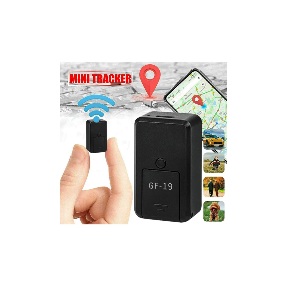 GF19 Mini Real Time GPS Tracker for Vehicles Car Kids Hidden Small Portable Tracking Device