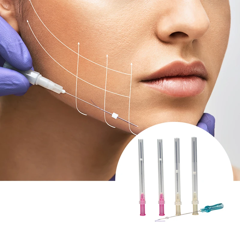 Korea best selling mono tornado screw cog thread PCL thread for face lifting