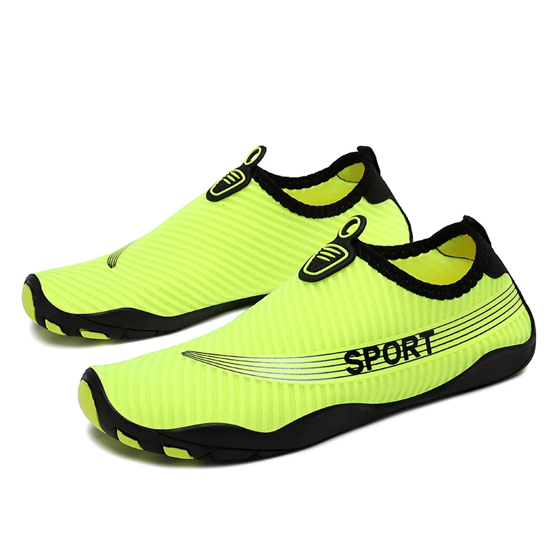 2022 Adult Unisex Flat Water Outdoor Swimming Soft Cushion Beach Diving Shoes Walking Lover Yoga Aqua Shoes