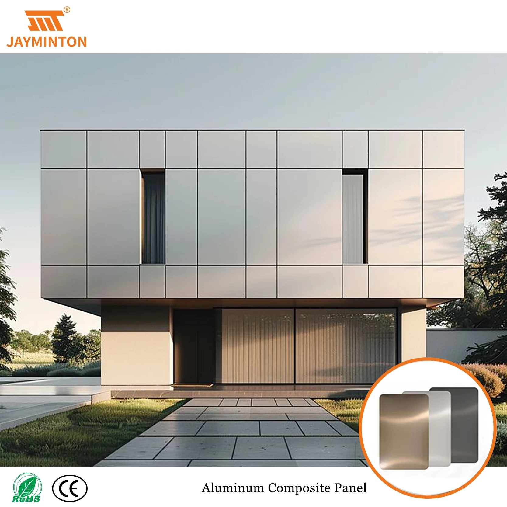 Jayminton 3 мм 4 Alucobond облицовочные алюминиевые композитные панели листы для наружных стен