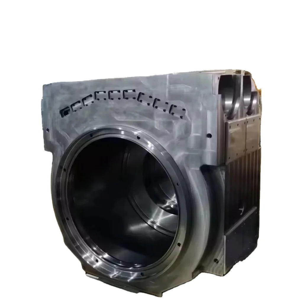 Customized Heavy-Duty CNC Machined Stainless Steel Wire EDM Type Large Size Rolling Mill Bearing Housing for Aluminum Foil Mill