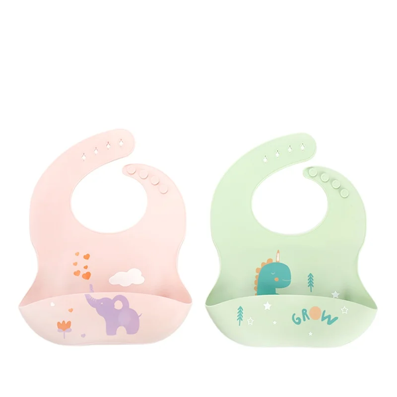 Лидер продаж, детский слюнявчик, силиконовый слюнявчик для кормления детей, слюнявчик из пищевого силикона, легко чистится