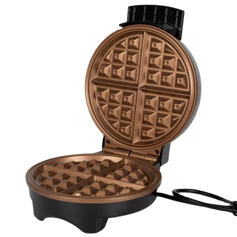 Electric Waffle Maker With Option Donut Plates Ceramic Coating Sandwich Press Bread Toaster Waffle Machine rechargeable plate