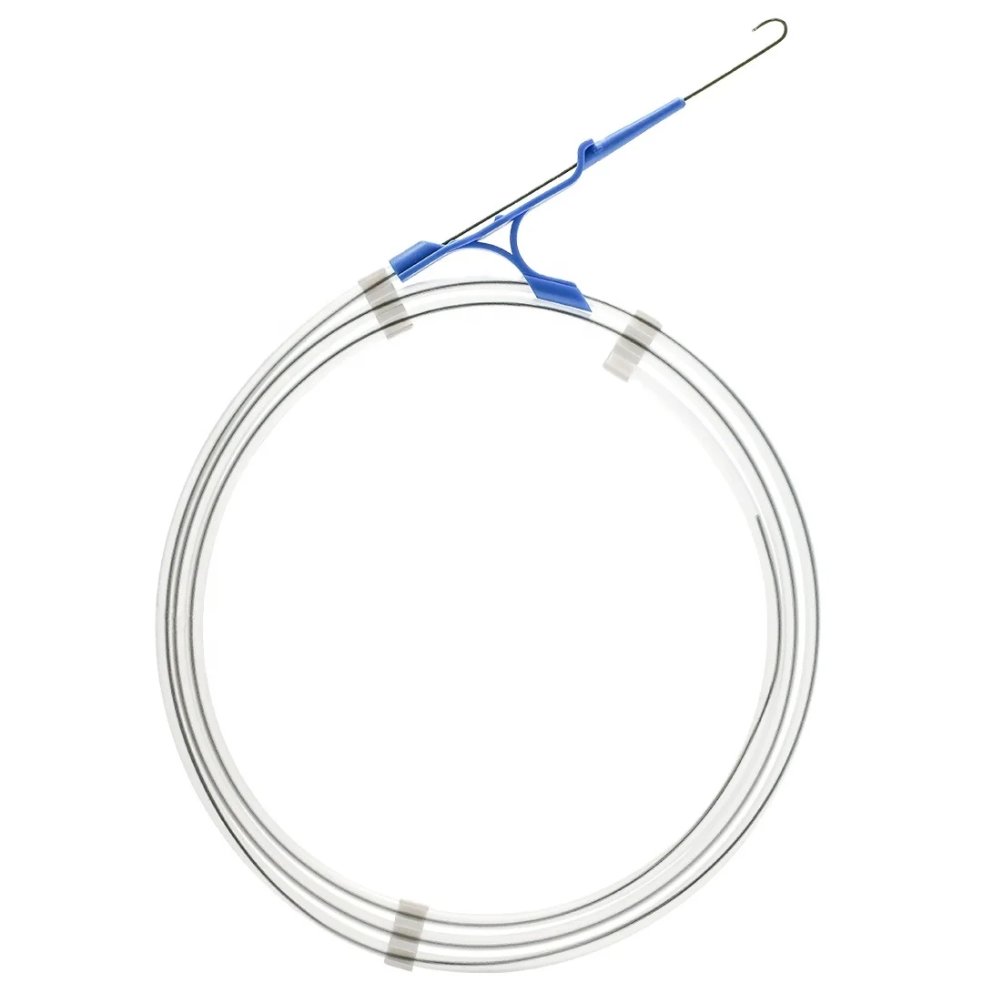 Disposable Surgical Medical PTFE Coated guide wire J type tip elbow hospital clinical surgery accessories