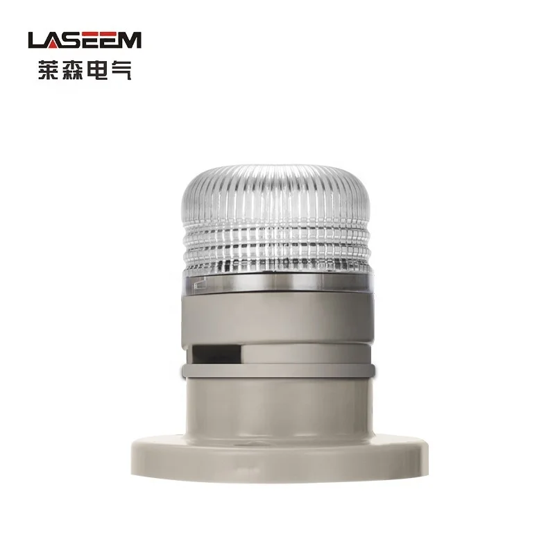 BSJ-3 LED Mini Machine Warning Light Tool Alarm Indicator Light with Buzzer CE Certification IP30 12V 24V