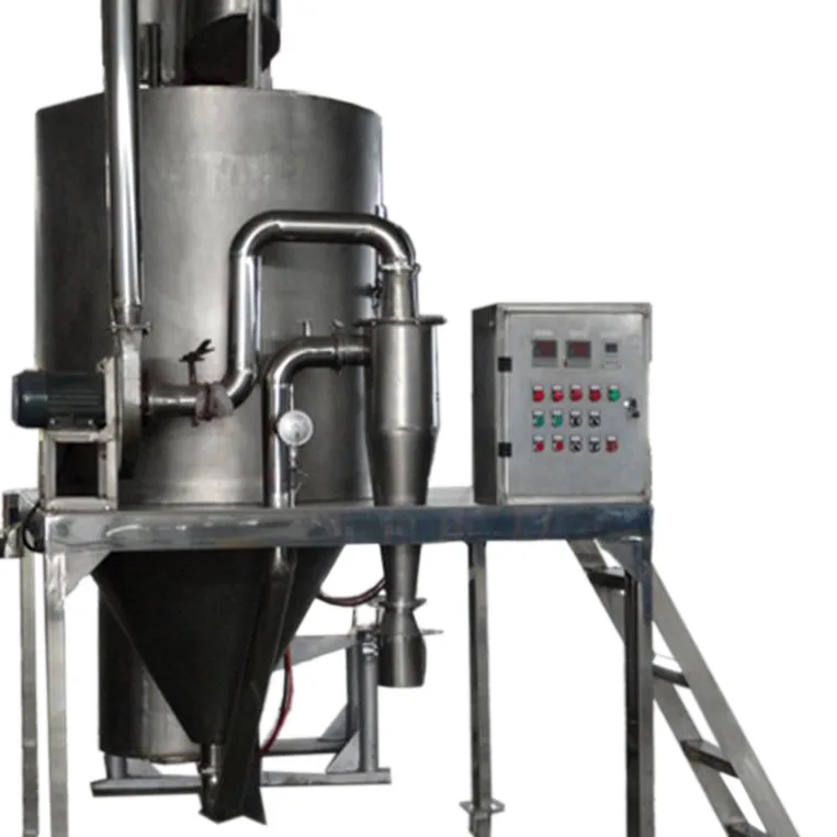 Automatic Vertical Type Industrial Stainless Steel Airflow Spray Drying Machine