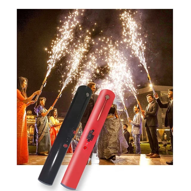Pyro of fire shooter handheld cold fire remote controller fire system launches for stage cold fountains