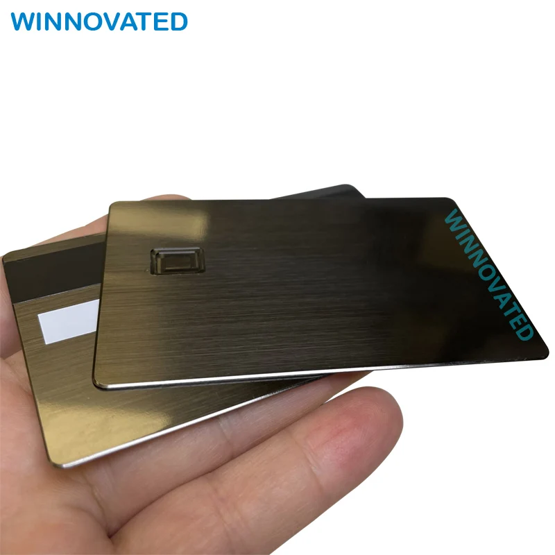 High Quality Stainless Steel Credit Wallet Metal Bank Cards Trade 0.8