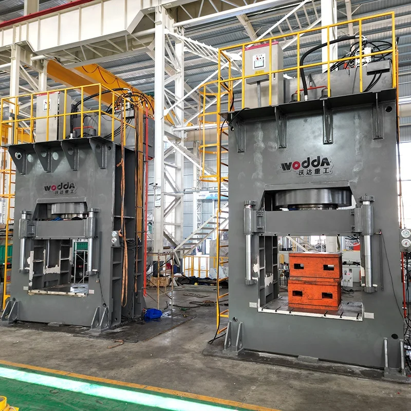 1000 ton frame machine wood sawdust pallet block making machine hydraulic press