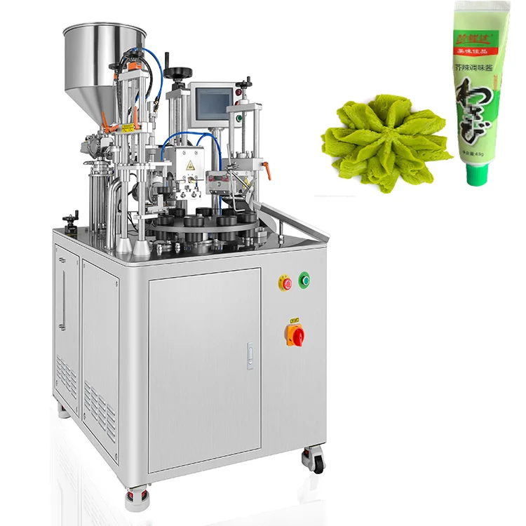 Automatic toothpaste filling machine hose sealing machine skin care product packaging Cosmetic Filling Equipment