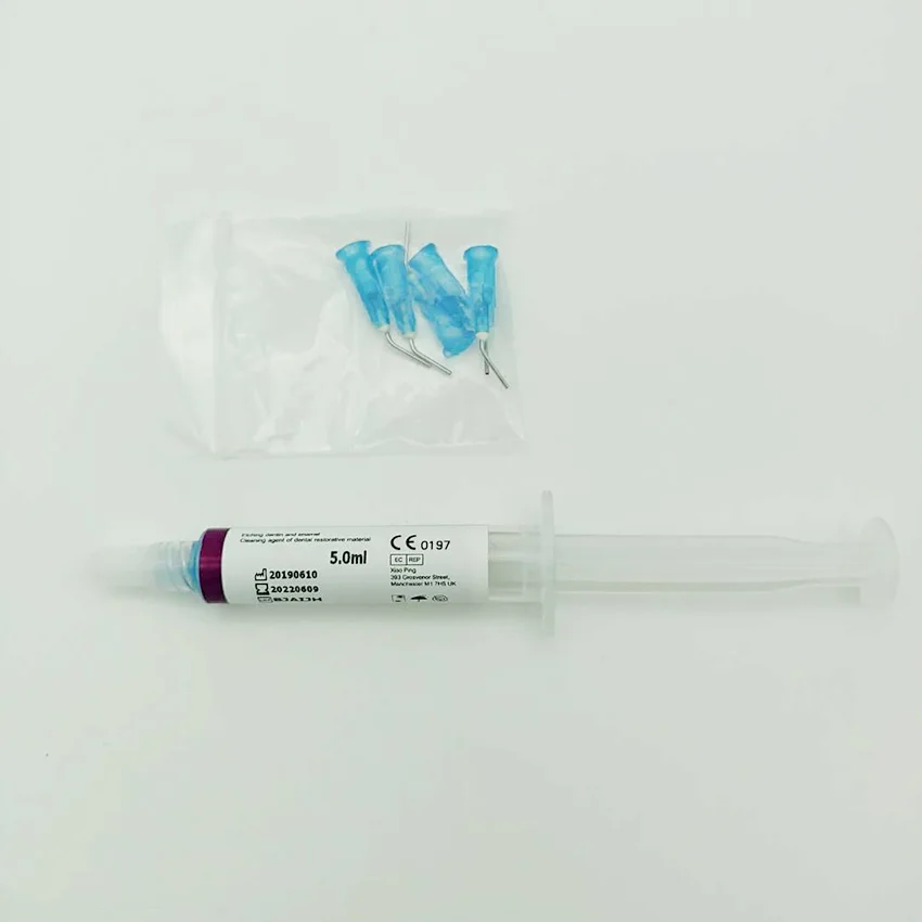 Best Selling Tooth Gem Material Used Composite 37% Phosphoric Acid Etchant Blue Gel