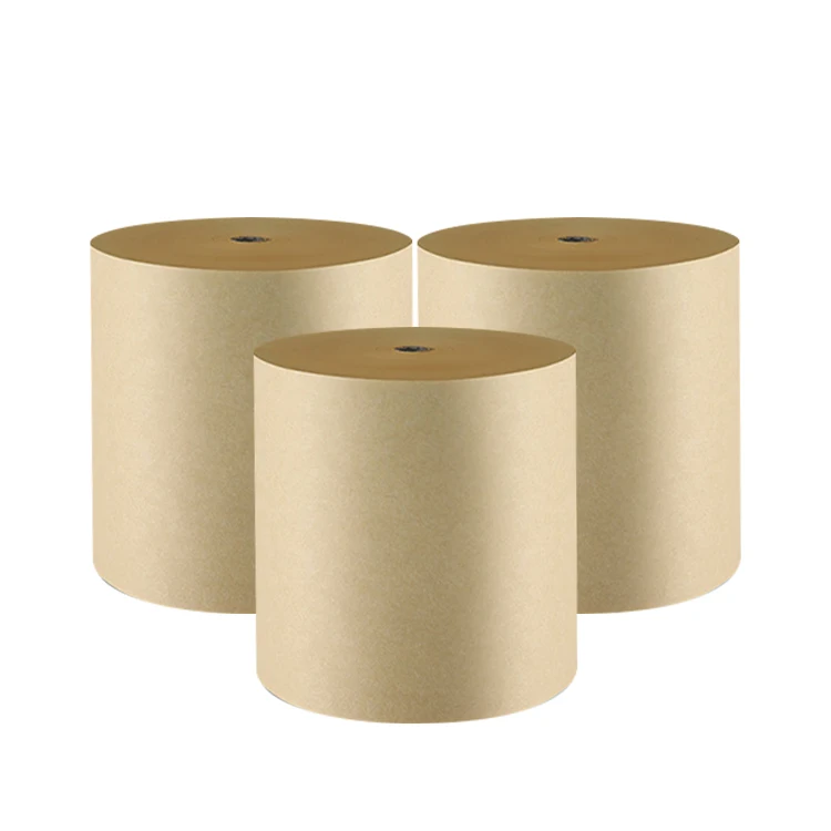 
Chemical Mechanical Pulp Recycled Materials Packaging Paper Kraft Roll 