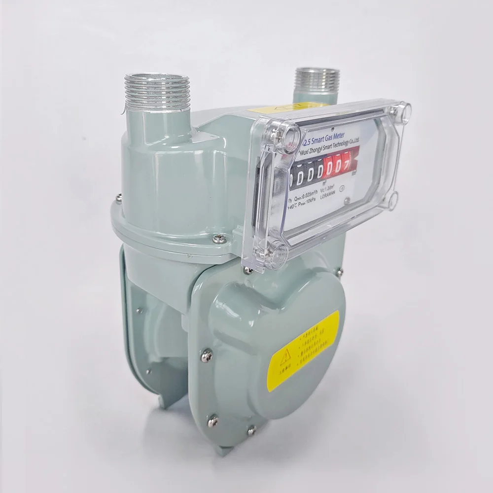Domestic gas meter g2.5/aluminum shell  gas meter