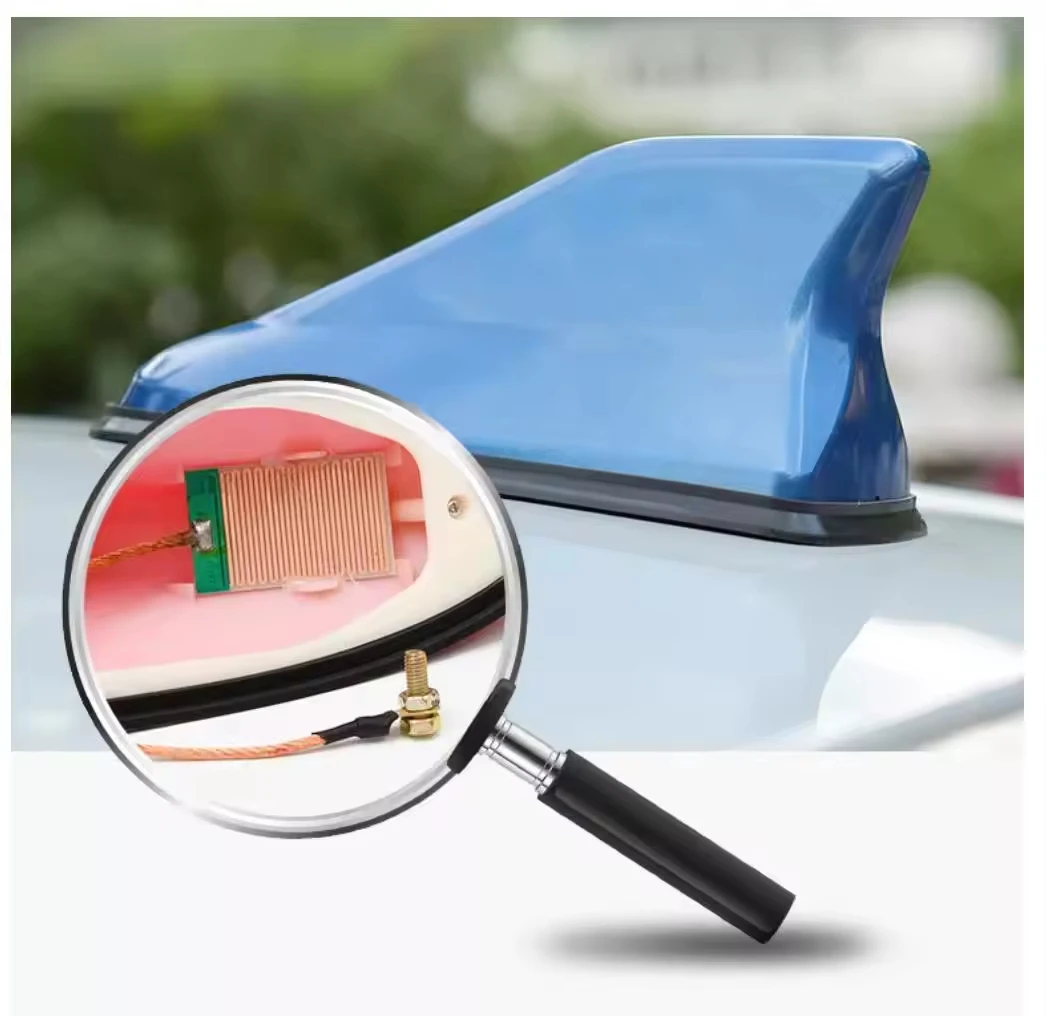 New Universal shark fin car antenna for signal decoration radio second generation auto radio signal car shark fin antenna