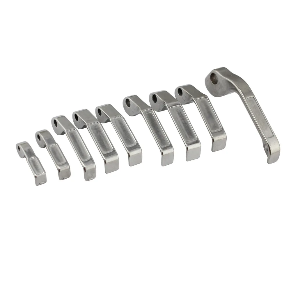 Cabinet stainless steel handle industrial cabinet drawer equipment marine hardware door and window handle