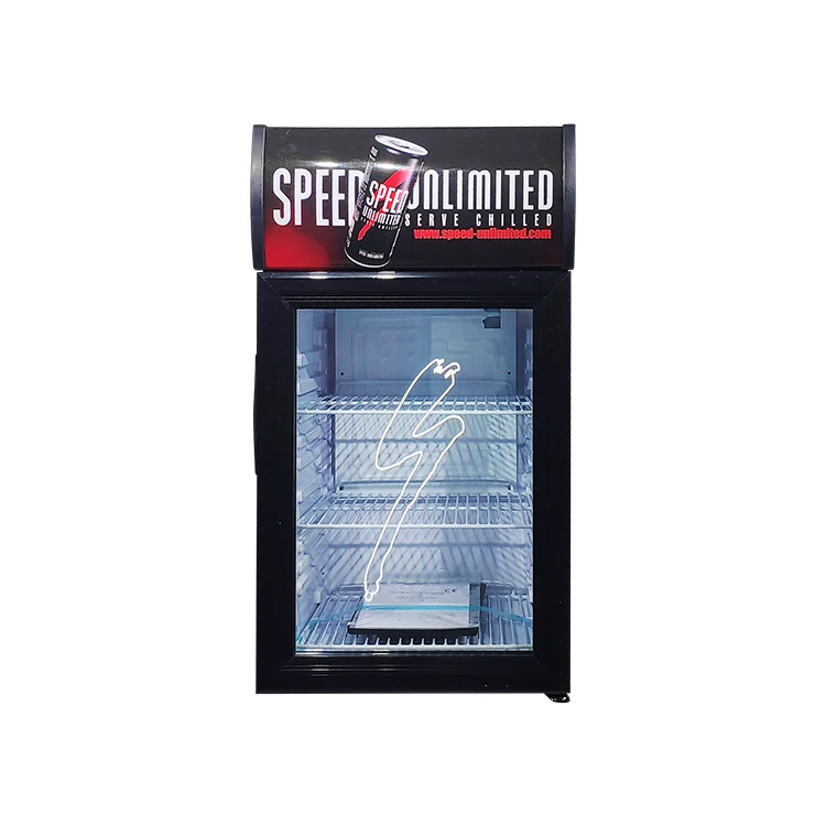 Meisda SC40B 40L portable small hotel home bar display cooler fridge